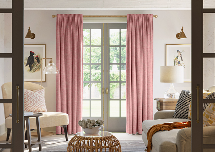 Mirdif, Raspberry - Made to Measure Curtains - Image 3